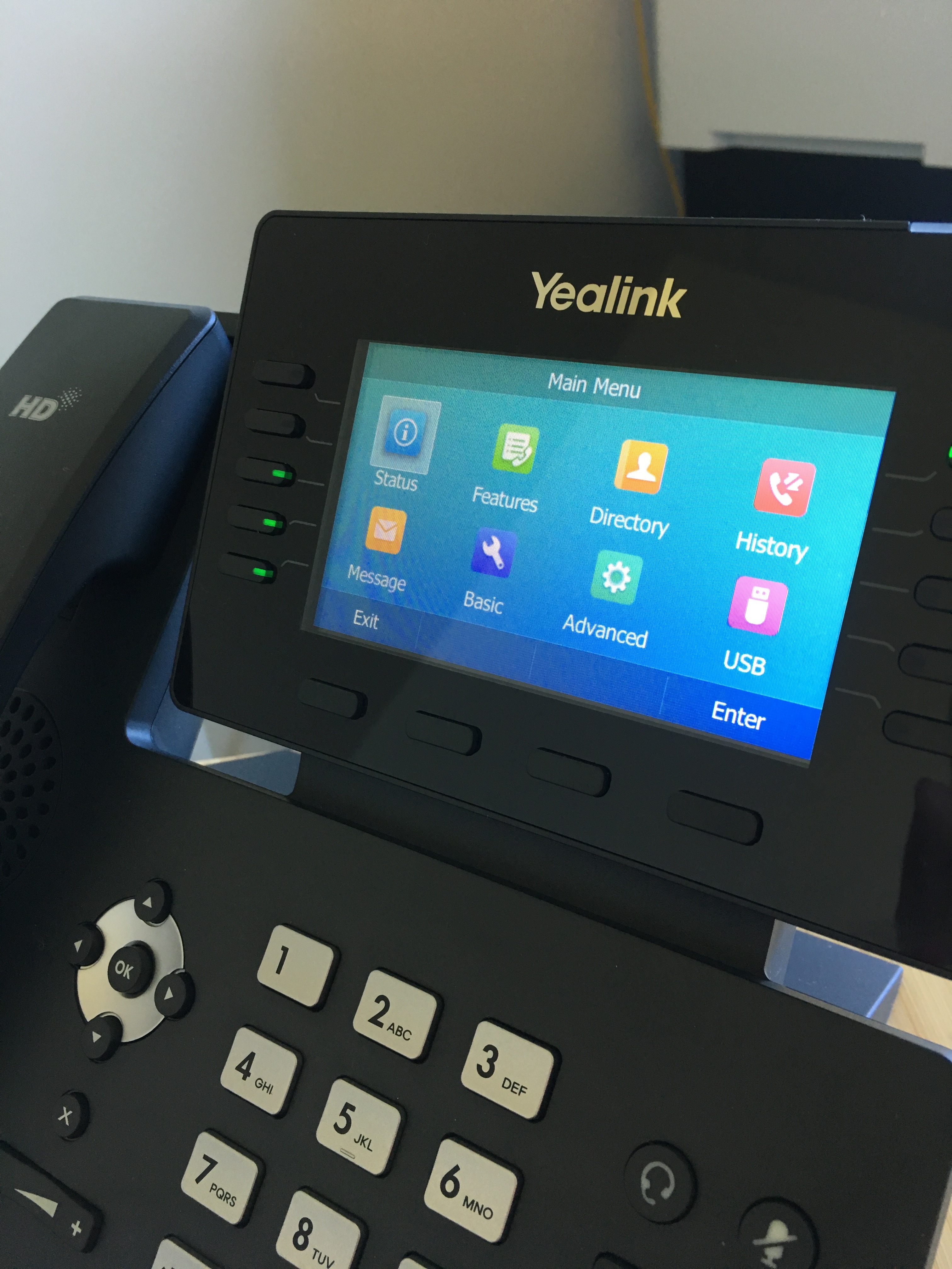Yealink T54S VoIP Phone