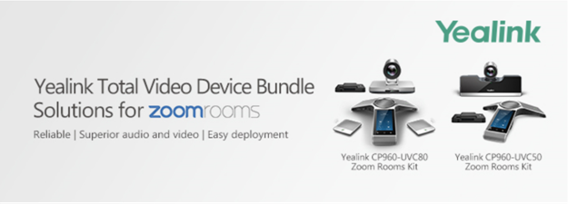 Yealink video conferencing, zoom rooms, cp960 from 888VoIP