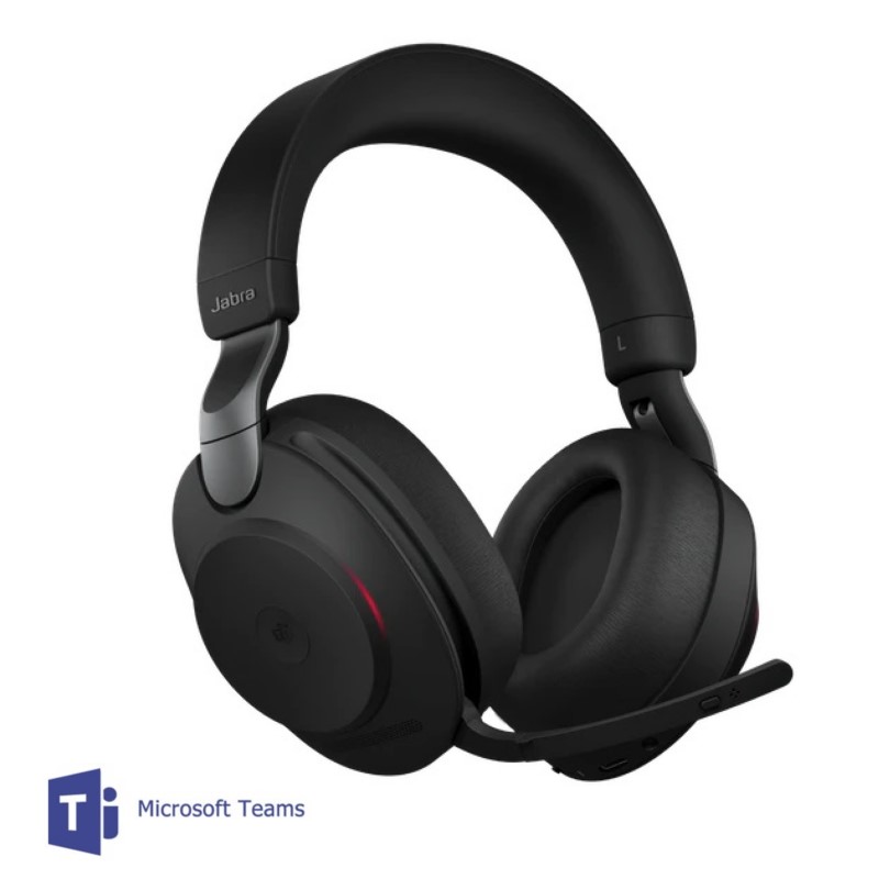 Jabra Evolve2 65 Wireless PC Headset – Noise Cancelling Microsoft Teams  Certified Stereo Headphones With Long-Lasting Battery – USB-A Bluetooth  Adapter – Black : : Informatique