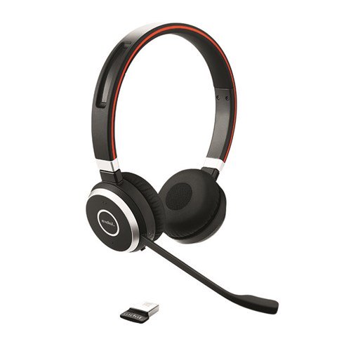Jabra Evolve 65 SE UC Stereo Wireless Headset - Headsets Direct