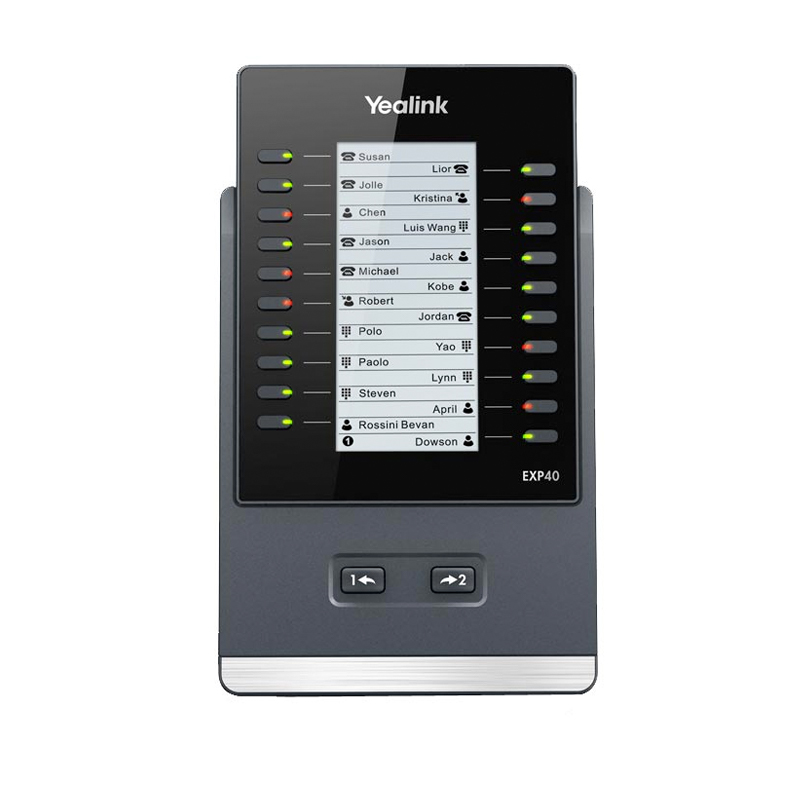 送料分¥8000 DISCONTINUED) Yealink EXP40 - 1300032 - 888VoIP