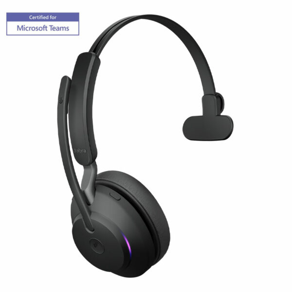 Jabra Evolve2 65 MS Stereo - headset - 26599-999-899 - Wireless