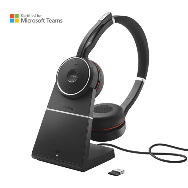 Jabra Evolve 75 SE, Link380a MS Stereo Stand - 7599-842-199 - 888VoIP