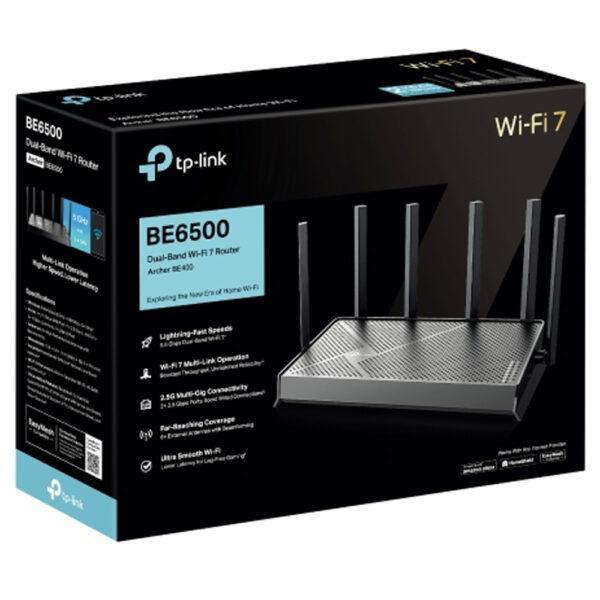 TP-Link 「Archer BE400」デュアルバンドWi-Fi 7ルーター Archer BE400 | BE6500 Dual-Band Wi-Fi 7 Router | TP-Link