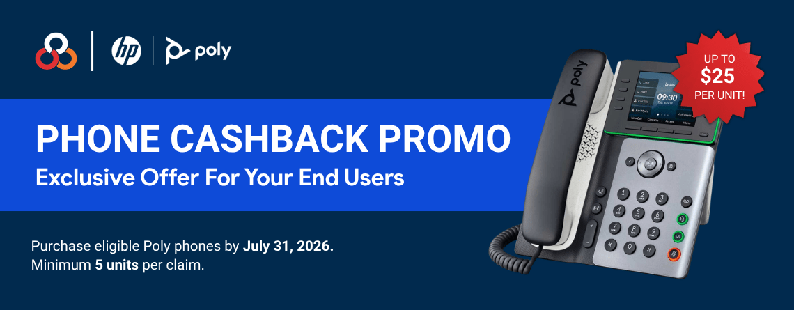 HP Poly End User Cashback Promo