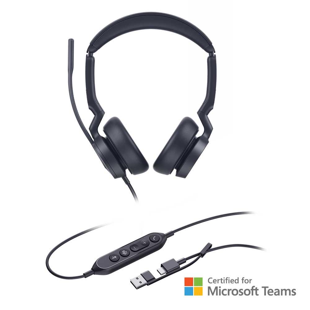 ユーザー Yealink UH46 Dual Teams USB-C/A - 1308182 - 888VoIP
