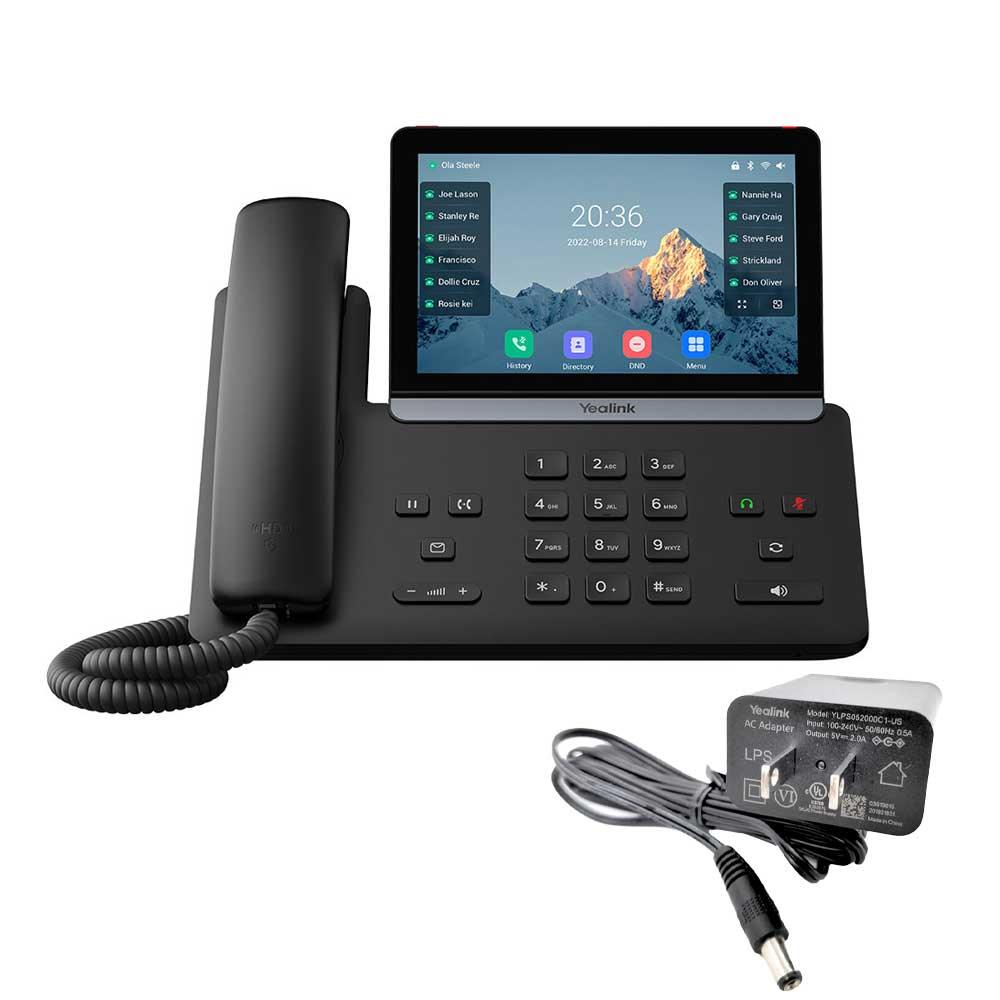 Yealink SIP-T87W-PSU - 1301227 IP Phone with PSU - 888VoIP
