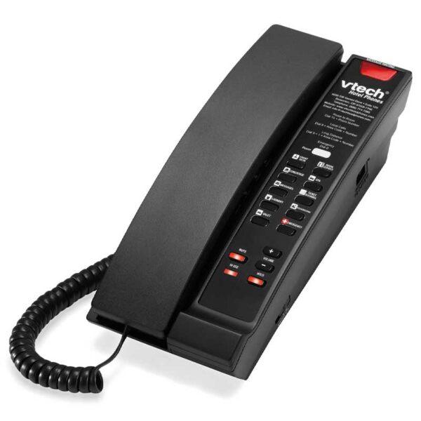 VTech Hospitality A2211 Matte Black - 80-H0A7-13-000 Analog Corded