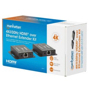 Manhattan 4K@30Hz HDMI over Ethernet Extender Kit - 168373