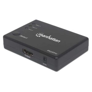 Manhattan 4K Compact 3-Port HDMI Switch - 207676