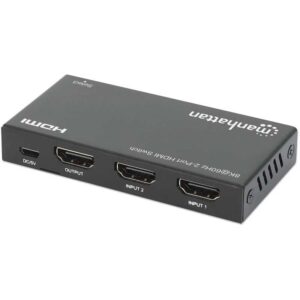 Manhattan 8K@60Hz 2-Port HDMI Switch - 207942