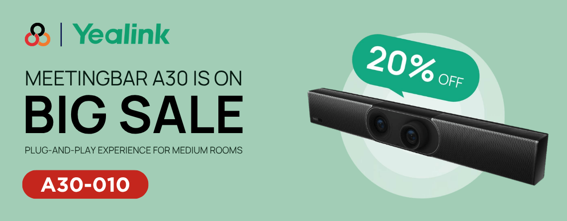 Yealink MeetingBar A30 on sale