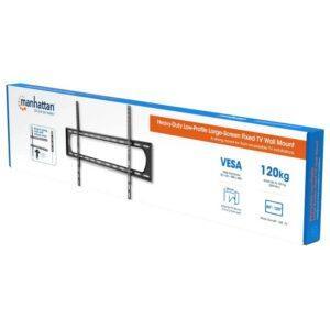 Manhattan Heavy-Duty Low-Profile Large-Screen Fixed TV Wall Mount - 461917