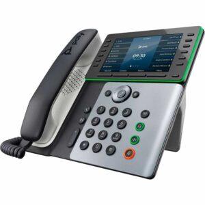 HP Poly Edge E550 IP Phone and PoE-enabled with Power Supply - 89B57AA#ABA