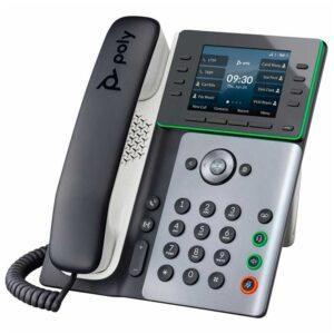 HP Poly Edge E300 IP Phone and PoE-enabled GSA/TAA - 8F3H1AA