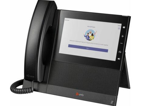 HP Poly CCX 600 Business Media Phone for Microsoft Teams and PoE-enabled GSA/TAA - 849A8AA#ABA