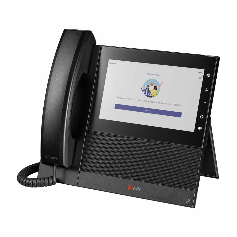 HP Poly CCX 600 Business Media Phone for Microsoft Teams and PoE-enabled GSA/TAA - 849A8AA#ABA