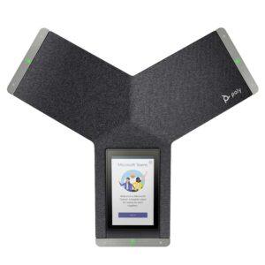 HP Poly Trio C60 IP Conference Phone for Microsoft Teams and PoE-enabled No Radio GSA/TAA - 84C21AA#ABA