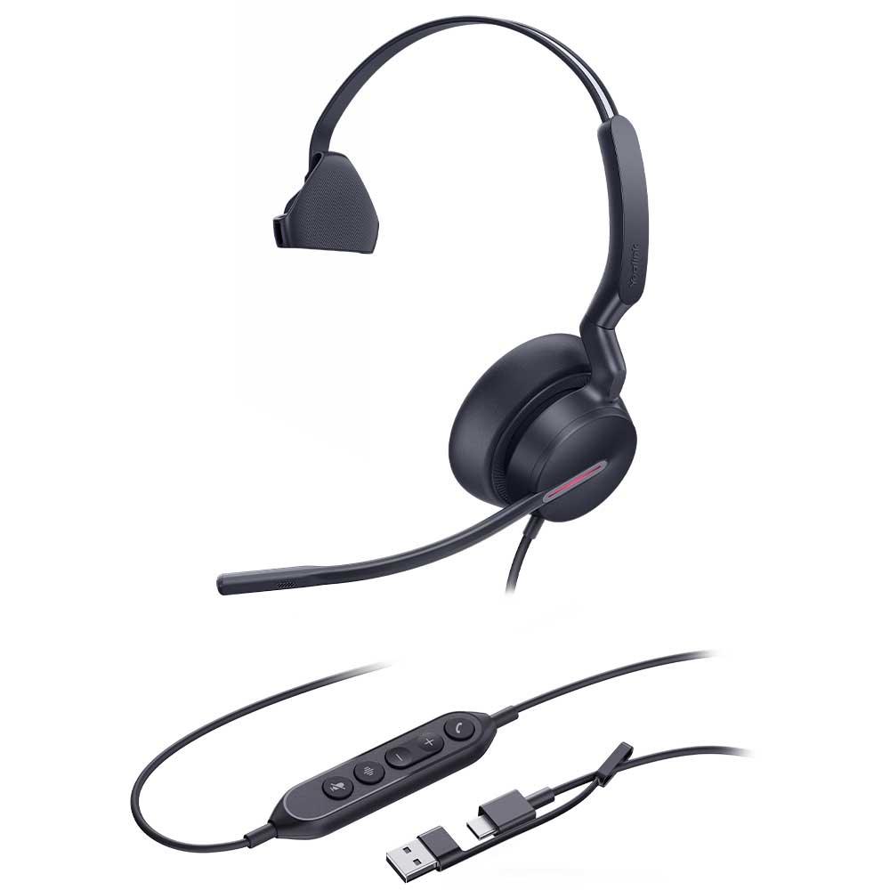 Yealink UH46 Mono USB-C/A USB wired headset - 1308242