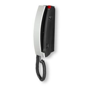 VTech Hospitality A2310 Silver and Black 1-Line Contemporary Analog TrimStyle Phone - 80-H024-06-000