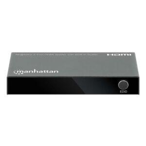 Manhattan MHSP-8K60D-1X2, 8K@60Hz 2-Port HDMI Splitter with Built-in Scaler - 208468