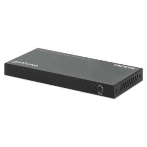 Manhattan MHSP-8K60D-1X4, 8K@60Hz 4-Port HDMI Splitter with Built-in Scaler - 208475