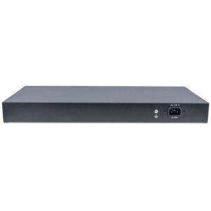 Intellinet Network Solutions IPS-16GM02-374W 16-Port Gigabit Ethernet PoE+ Web-Managed Switch with 2 SFP Ports - 374 W - 561198
