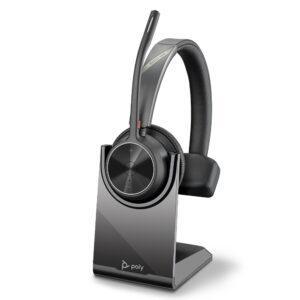 HP Poly Voyager 4310 USB-C Headset with BT700 dongle and Charging Stand - 77Y96AA