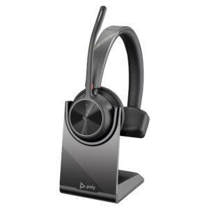 HP Poly Voyager 4310-M Microsoft Teams Certified USB-C Headset with BT700 dongle and Charging Stand - 77Y97AA