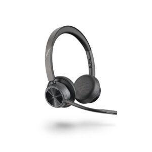 HP Poly Voyager 4320-M Microsoft Teams Certified Headset with BT700 dongle and Charging Stand - 77Z32AA