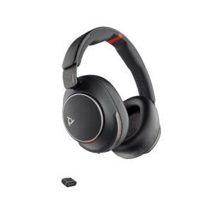 HP Poly Voyager Surround 85 UC USB-C Headset + USB-C/A Adapter + Charging Stand - 8G7T7AA