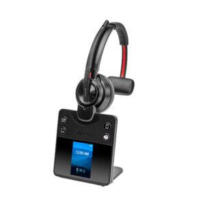 HP Poly Savi 8410 Office Monaural Microsoft Teams Certified DECT Headset TAA - 8L7F0AA#ABA