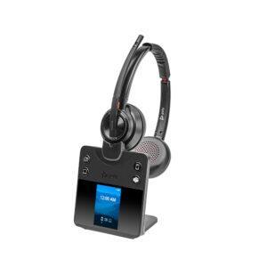 HP Poly Savi 8420 Office Stereo Microsoft Teams Certified DECT Headset TAA - 8L7F6AA#ABA