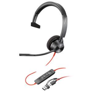 HP Poly Blackwire 3310 Headset TAA - 8M3U0AA#ABA