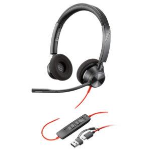 HP Poly Blackwire 3320 Stereo Headset - 8X219AA