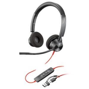 HP Poly Blackwire 3320 Stereo Microsoft Teams Certified Headset - 8X220AA