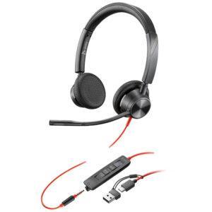 HP Poly Blackwire 3325 Stereo Microsoft Teams Certified Headset - 8X222AA