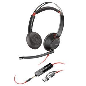 HP Poly Blackwire 5220 Stereo Headset (Bulk) - 8X231A6