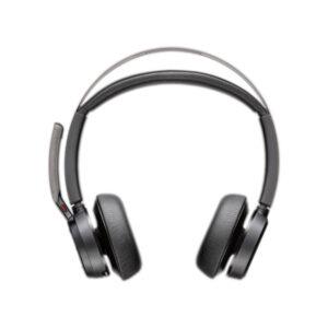 HP Poly Voyager Focus 2 Microsoft Teams Certified USB-C-C Headset with USB-C/A Adapter - 9T9J4AA#AC3
