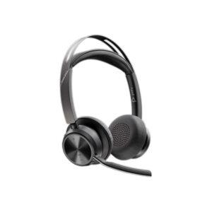 HP Poly Voyager Focus 2 USB-C-C Headset with USB-C/A Adapter TAA - 9T9J9AA#AC3