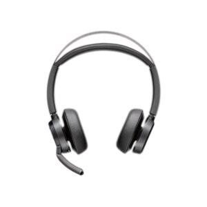 HP Poly Voyager Focus 2 Microsoft Teams Certified USB-C-C Headset with USB-C/A Adapter TAA - 9T9K0AA#AC3